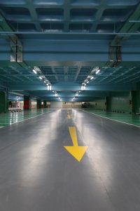 پارکینگ مجلس شورای اسلامی- چراغ IP65 LED رِین لِد