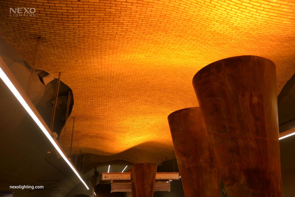subway lighting project, nexo