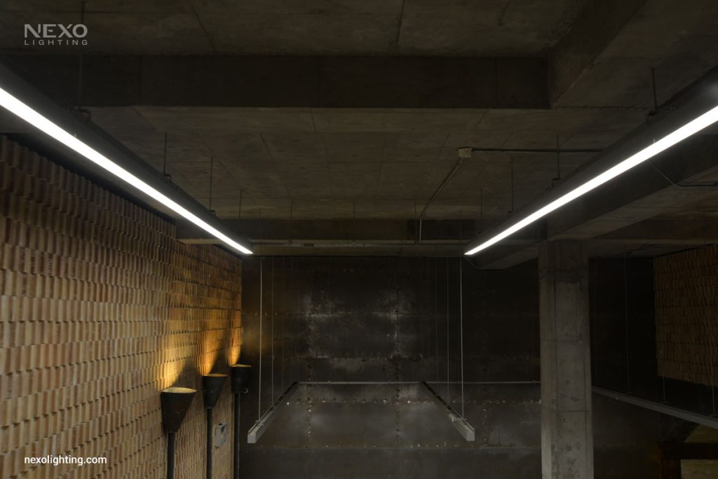 subway lighting project, nexo