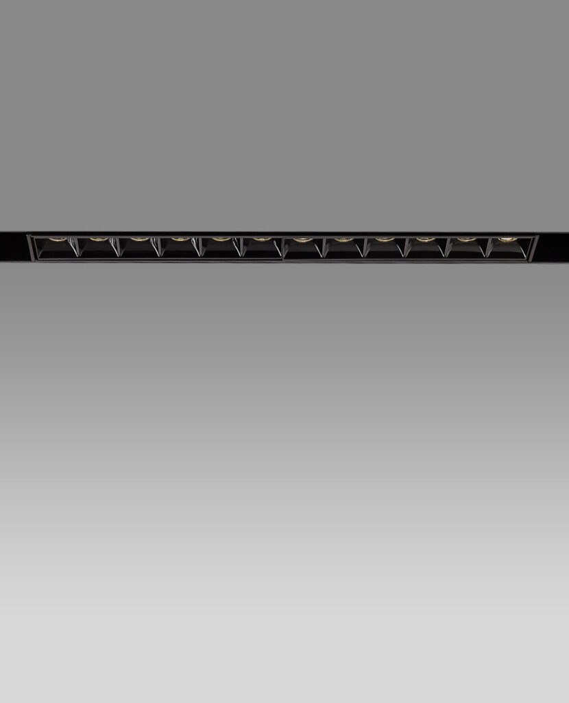 lenza multi track system, magnetic linear lighting-low voltage magnetic track lighting-nooraneh lighting