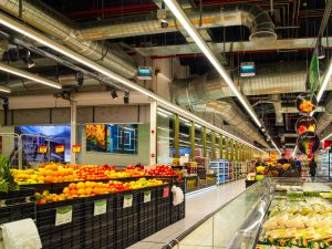 hypermarket lighting project, nexo