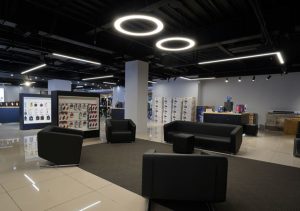 showroom lighting project, nexo