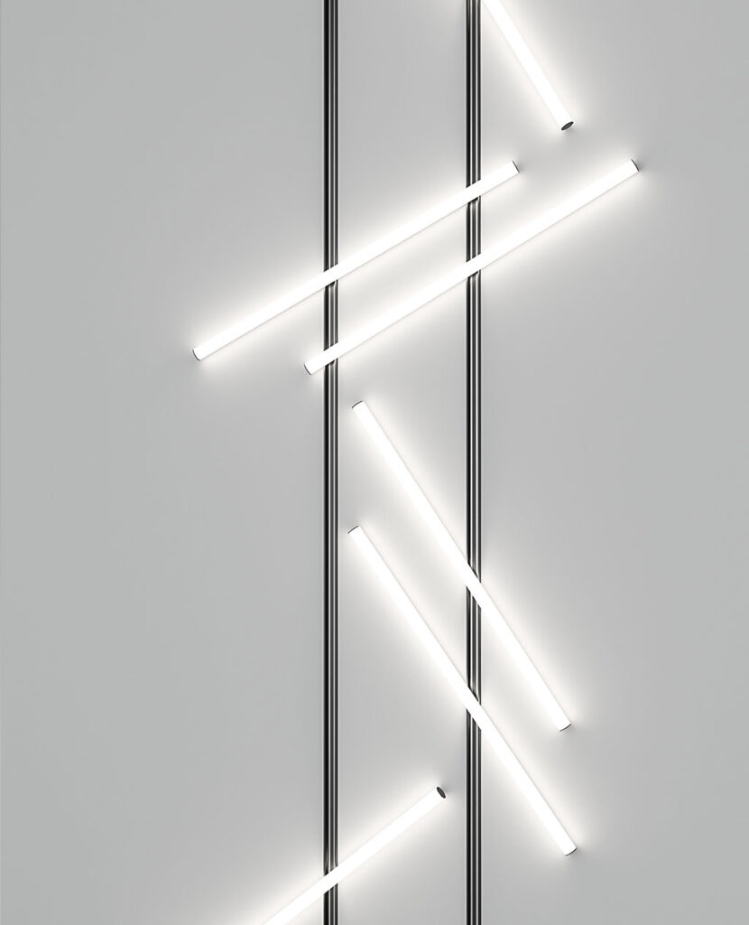 tube-multi track-magnetic-linear lighting-nooraneh lighting