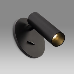 Wall-mounted recessed bedside luminaire