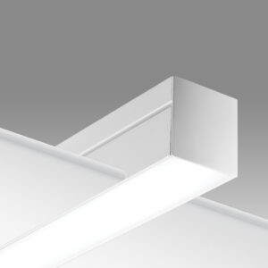 LINE 90, trimless recessed linear luminaire