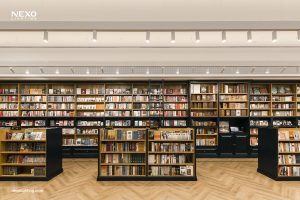 book store lighting, NEXO