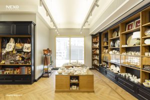 book store lighting, NEXO