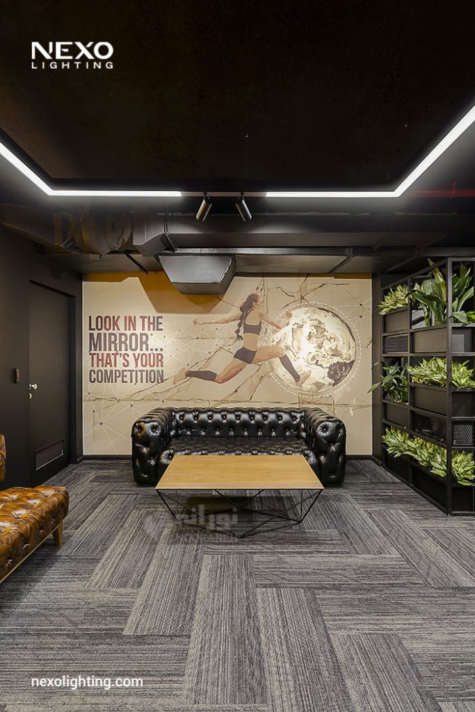 gym lighting, NEXO