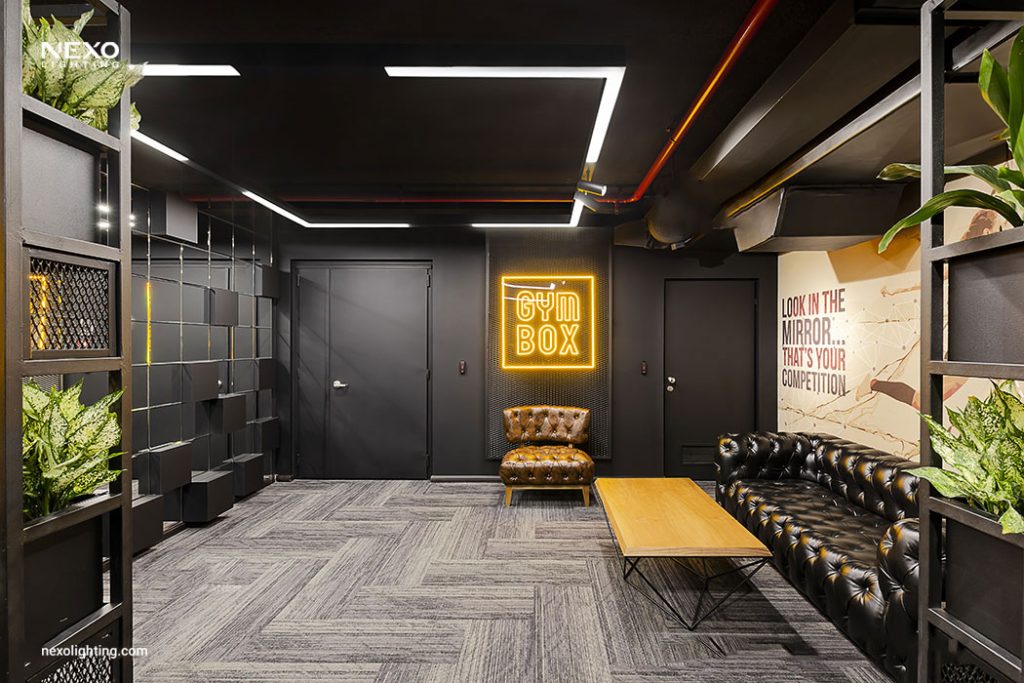 gym lighting, NEXO