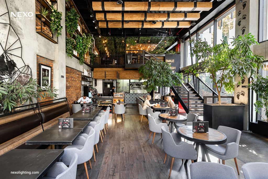 cafe lighting, NEXO