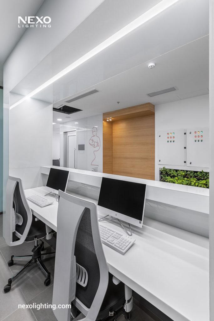 clinic lighting, NEXO