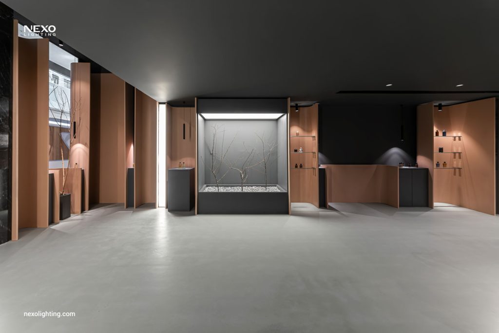 store lighting, NEXO