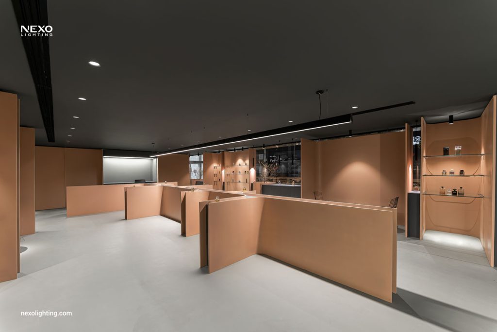 store lighting, NEXO