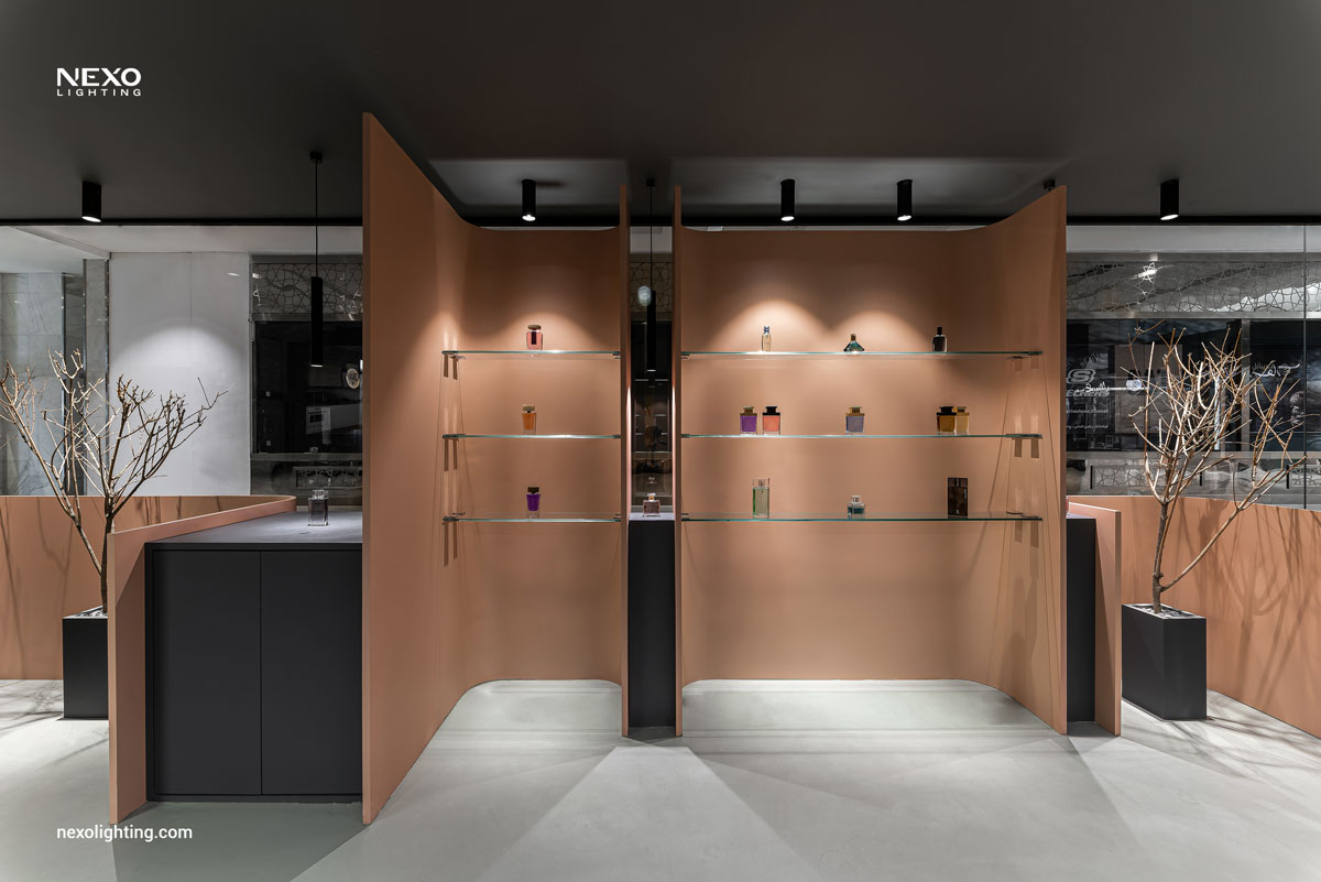 store lighting, NEXO