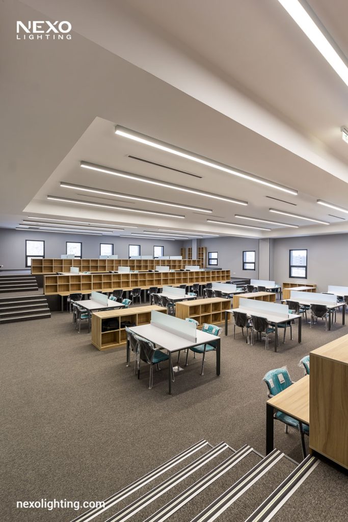 university lighting, NEXO