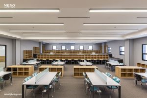 university lighting, NEXO
