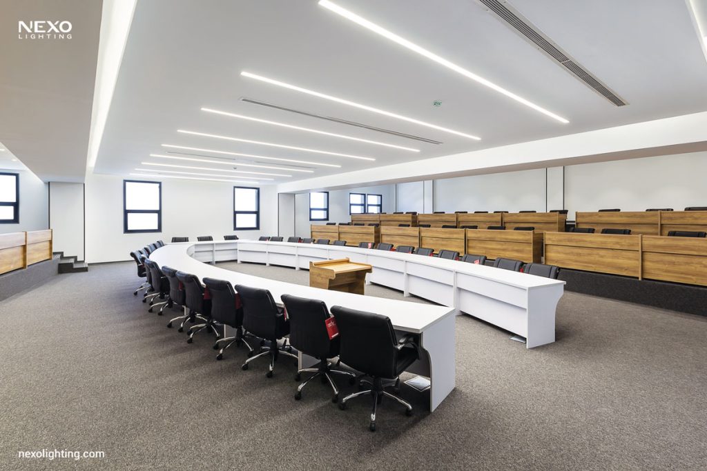 university lighting, NEXO