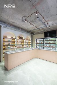 store lighting, NEXO