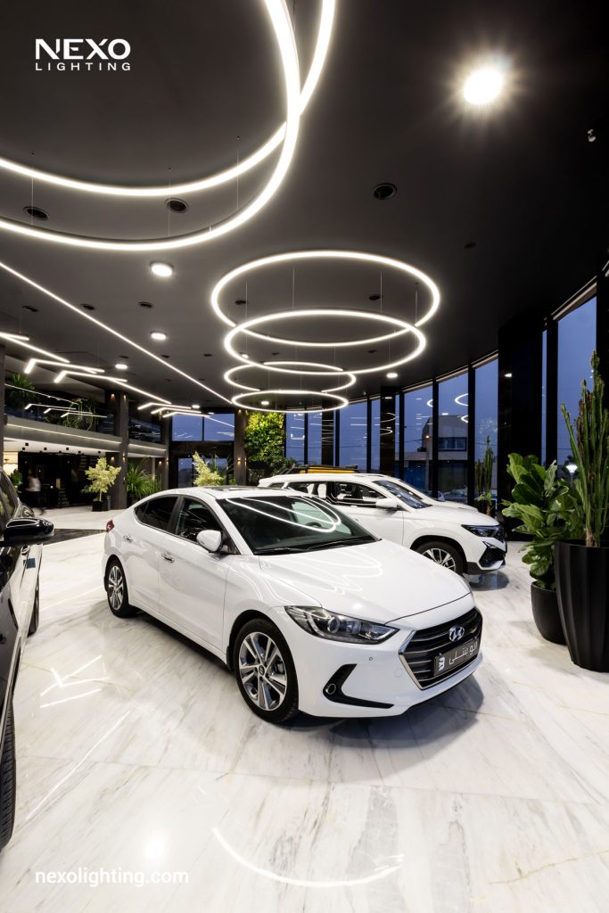 car exhibition lighting. NEXO