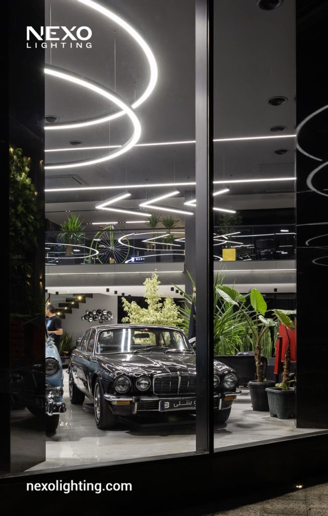 car exhibition lighting. NEXO