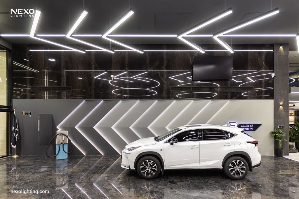 car exhibition lighting. NEXO