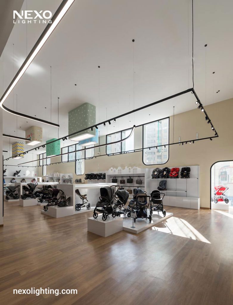 Commercial and Official lighting, NEXO