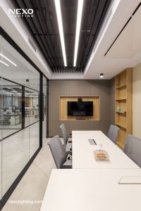 office lighting project, nexo