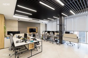 office lighting project, nexo