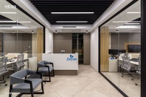 office lighting project, nexo