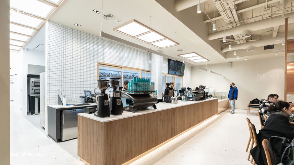cafe lighting, nexo