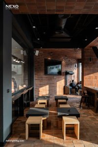 cafe lighting, nexo