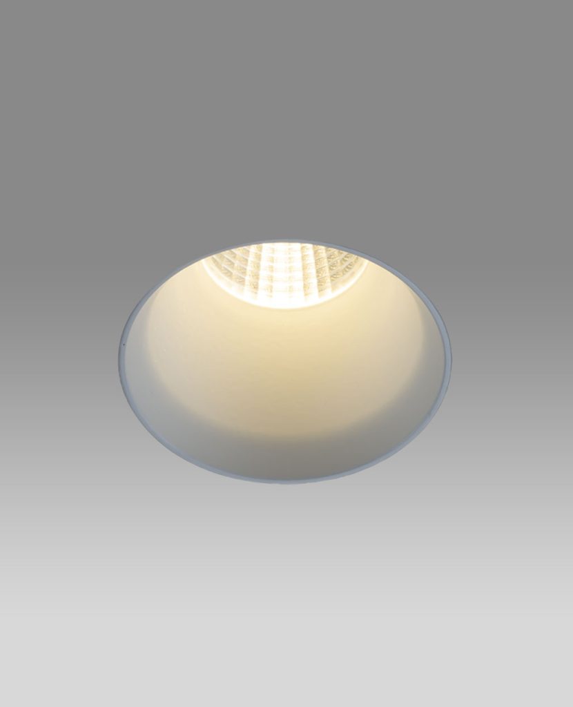 low glare trimless downlight