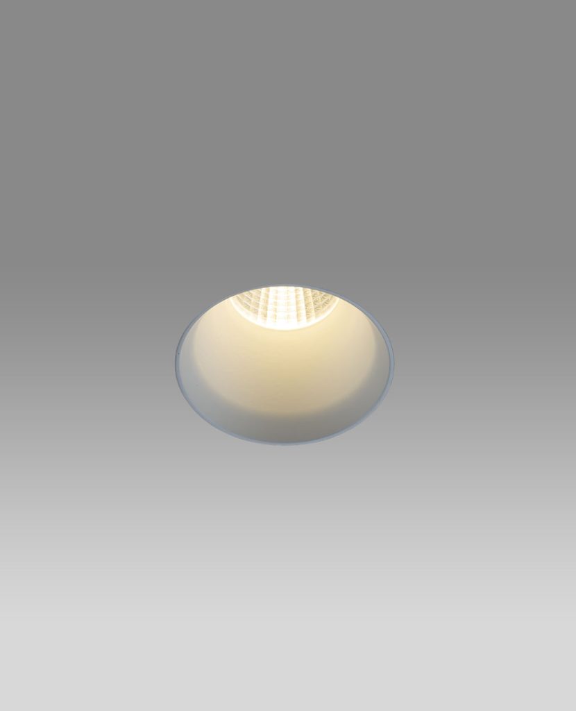 low glare trimless downlight
