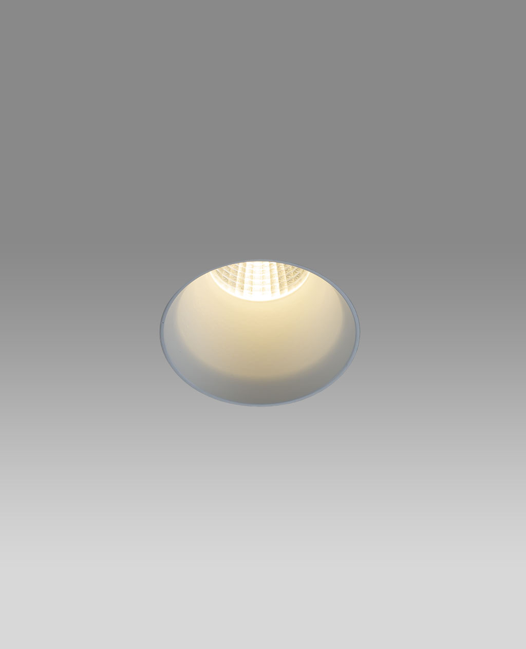 low glare trimless downlight