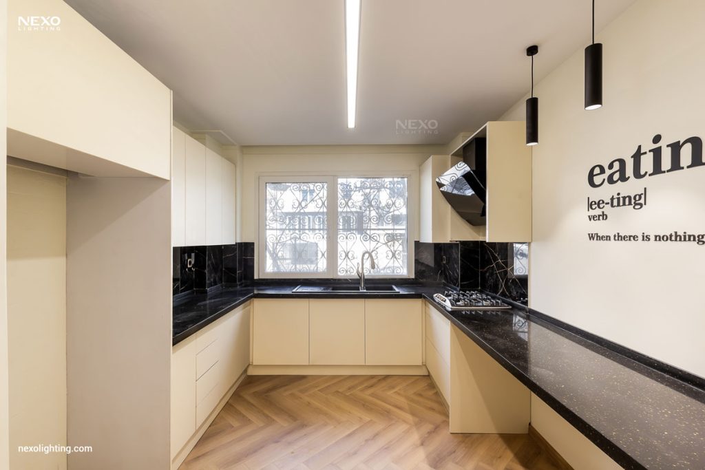 residential lighting project, nexo