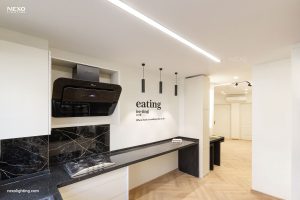residential lighting project, nexo