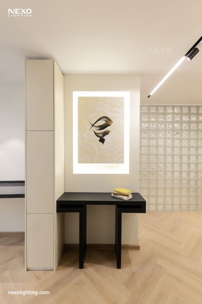 residential lighting project, nexo