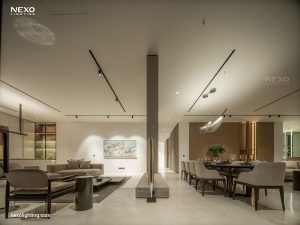 residential lighting project by nexo