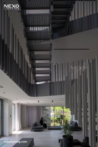 Double-Sided House lighting project, nexo