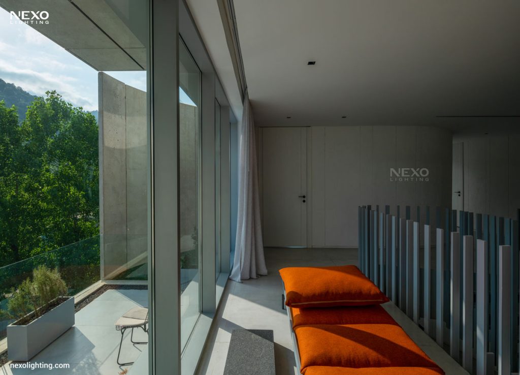 Double-Sided House lighting project, nexo