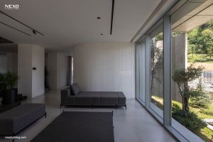 Double-Sided House lighting project, nexo