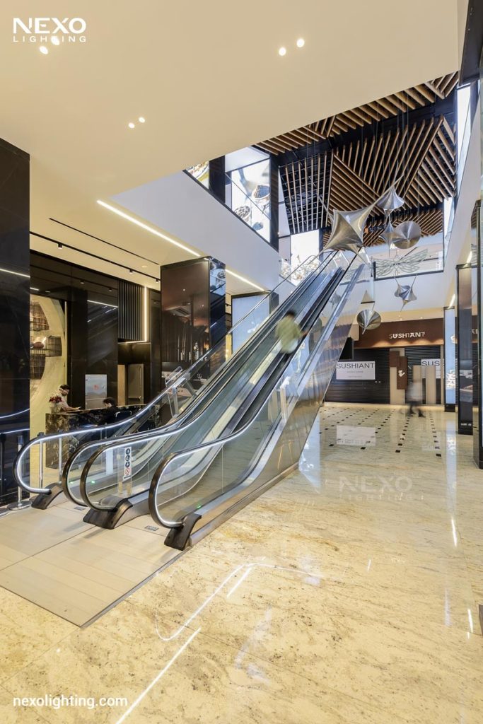 Lighting of A1 Commercial Building, NEXO