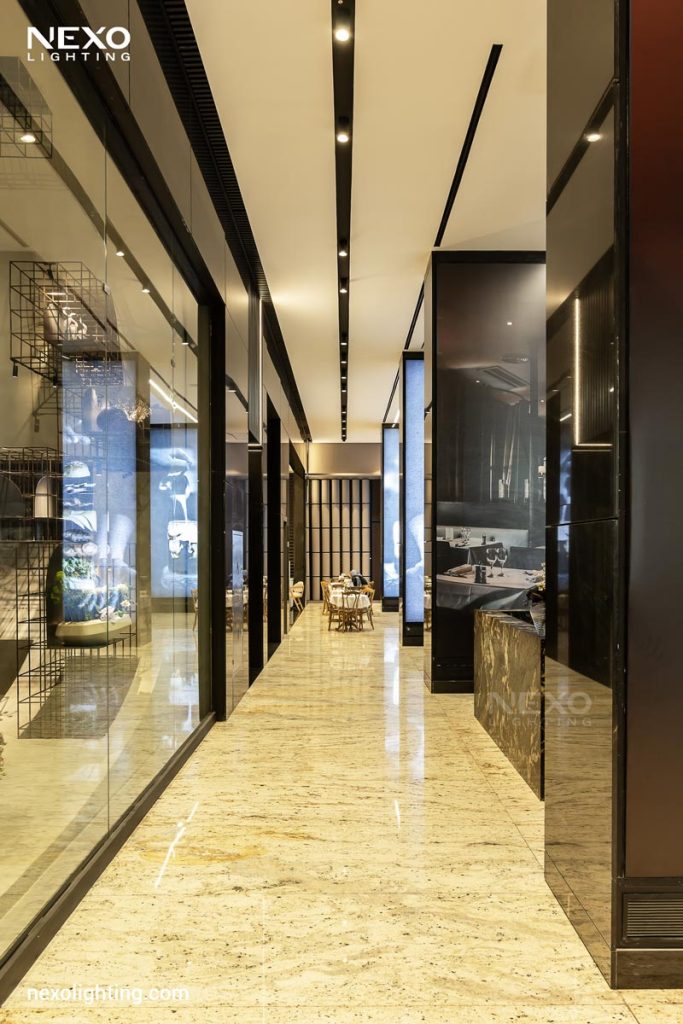 Lighting of A1 Commercial Building, NEXO