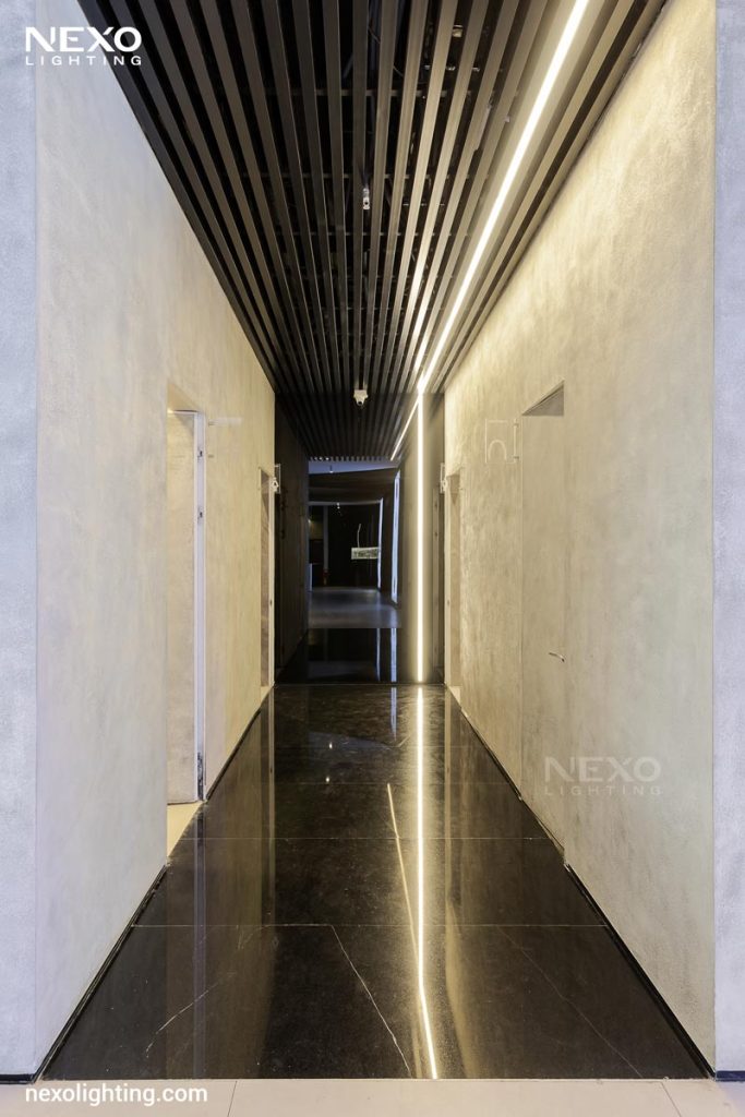 Lighting of A1 Commercial Building, NEXO