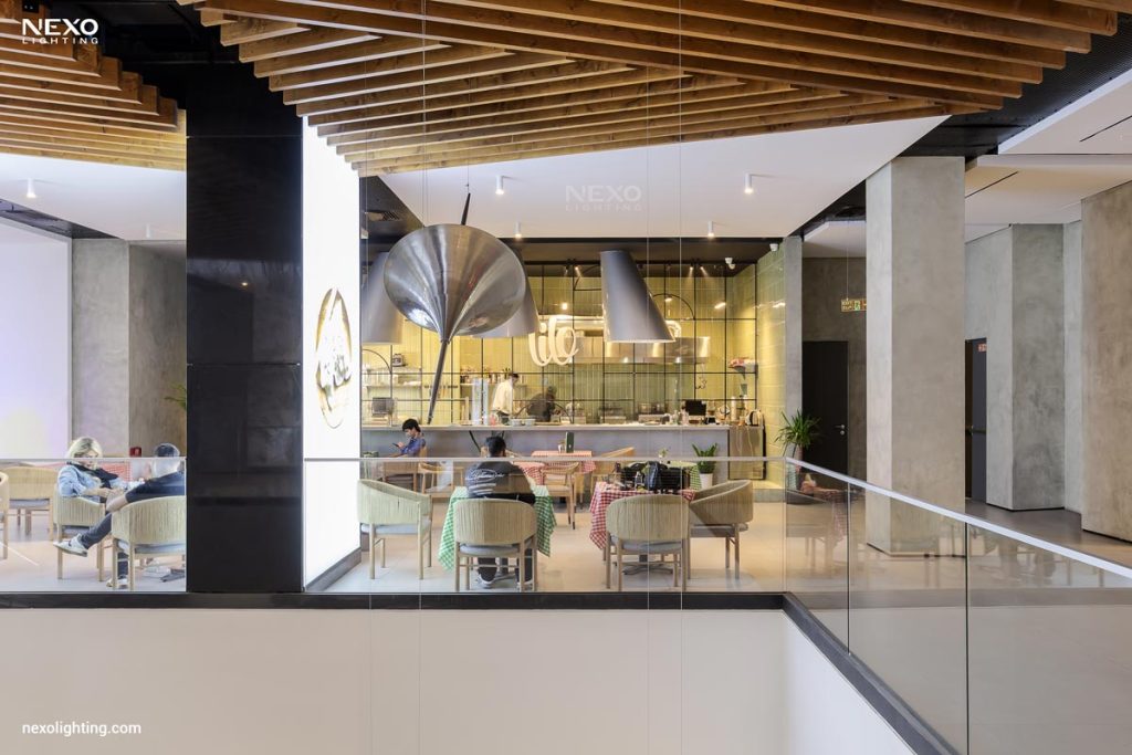 Lighting of A1 Commercial Building, NEXO