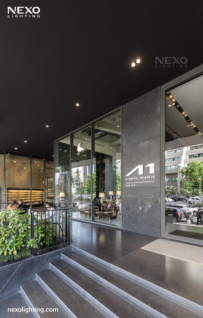 Lighting of A1 Commercial Building, NEXO