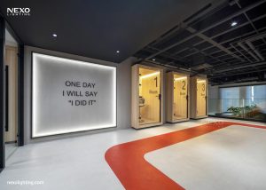 lighting of Red Ribbon Office, nexo