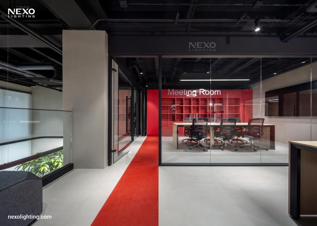 lighting of Red Ribbon Office, nexo
