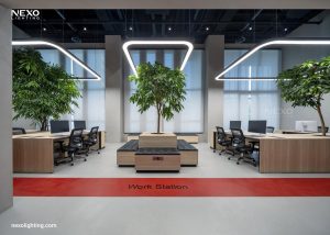 lighting of Red Ribbon Office, nexo