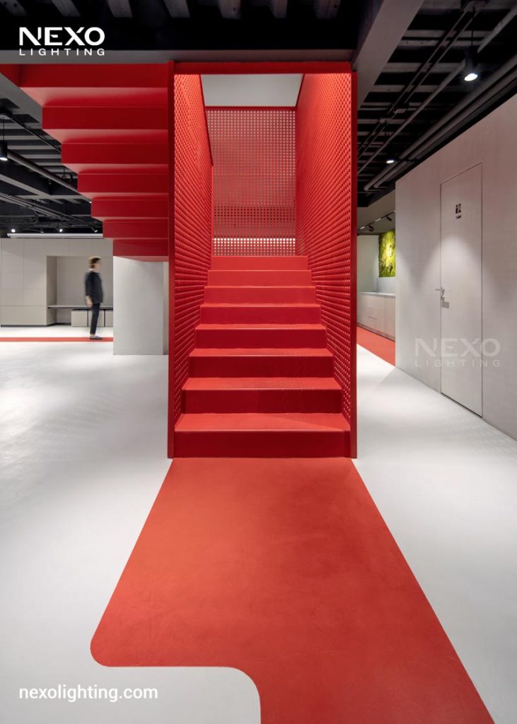 lighting of Red Ribbon Office, nexo